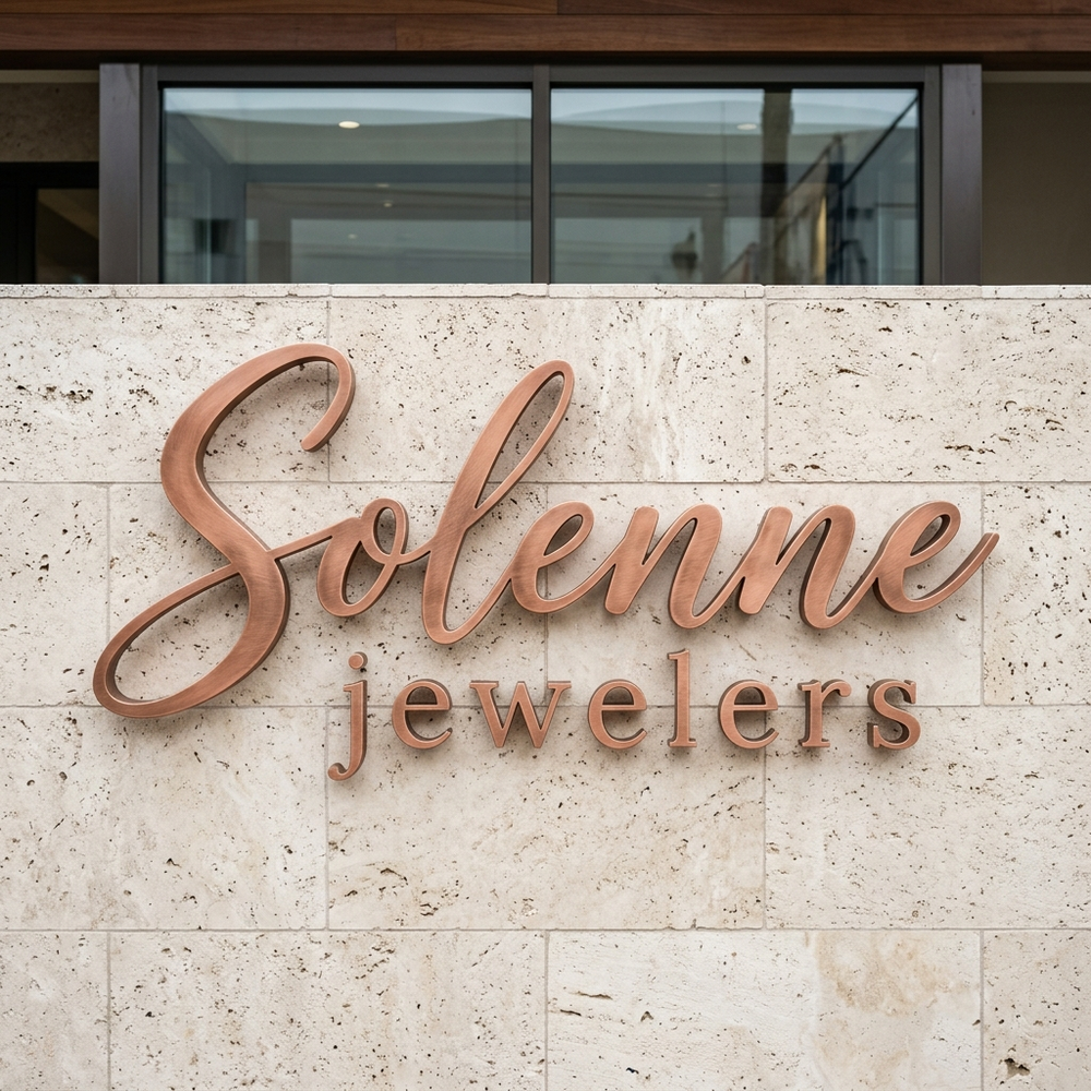 Metal Logo Signs