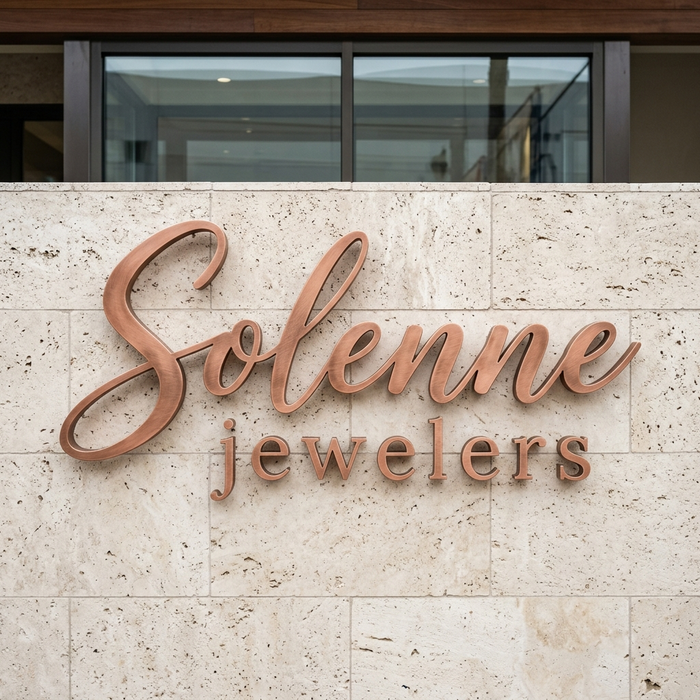 Metal Logo Signs