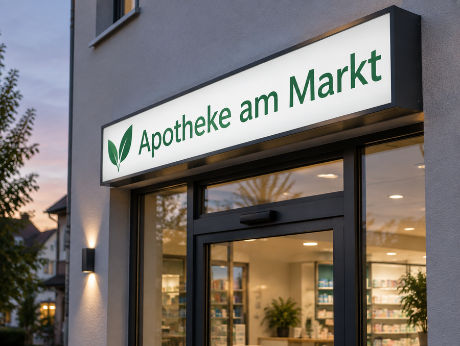 Light Box Signs – example 1