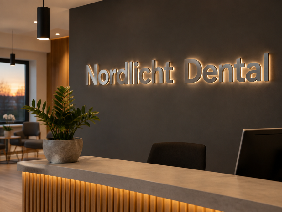 Backlit Acrylic Signs – example 1
