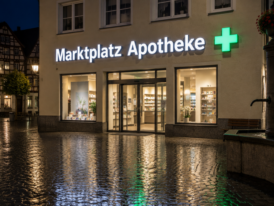Frontlit Signs – example 1