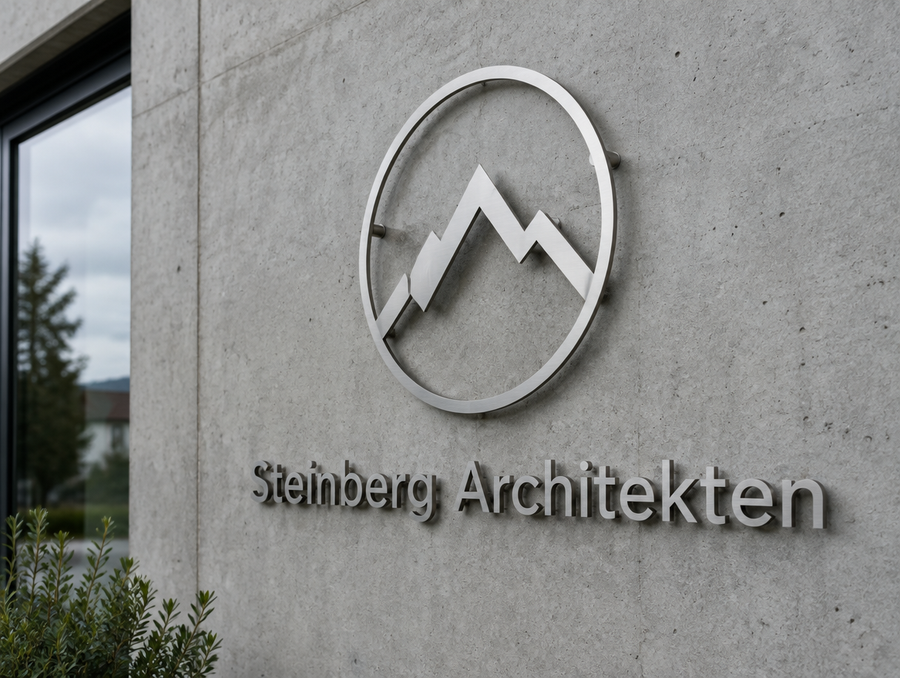 Metal Logo Signs – example 1